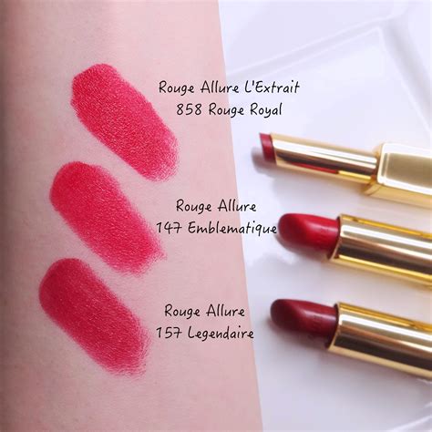 rouge allure l'extrait chanel|chanel rouge allure shades.